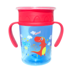 Vaso 360 Rojo Dinosaurio