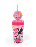 Vaso Disney Minnie Stor Gear Rosa - 390 ml