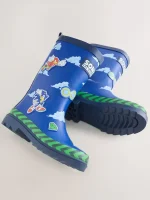 Botas de Agua de Goma Sonic Color Azul – Edición Limitada para Niños - Imagen 2
