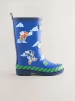 Botas de Agua de Goma Sonic Color Azul – Edición Limitada para Niños - Imagen 4