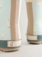 Botas de Agua con Puño Forrado de Neopreno de Patito – Calzado Infantil Premium - Imagen 5