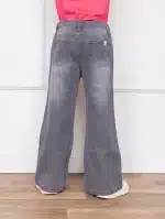 Pantalón jean Bluey para niña color gris - Imagen 5