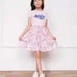 Polivestido Bluey para niña color rosado