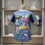 Polo Saja Boys para Niño - Color Denim - Algodón Premium