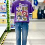 Polo Huntrix para Niña - Color Morado