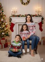 Chompa Navideña Minnie Mouse | ¡Estilo y Calidez para Esta Navidad! - Imagen 2