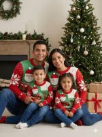 Chompa Navideña Familiar Papá Noel y Renito – Para Niños y Adultos
