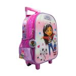 Pack Escolar Premium Gabby's Dollhouse: Mochila con Ruedas, Lonchera y Cartuchera - Imagen 2