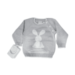 Ajuar Woopy Gris Blanco - Imagen 2