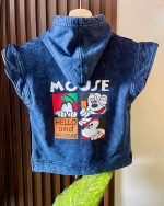 Chaleco Mickey para niños en franela jaspeada – Edición limitada exclusiva - Imagen 2
