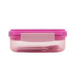 Taper Barbie Conejo 600ml con cubiertos - Imagen 3