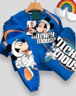 Conjunto Mickey astronauta para niños en Color azul
