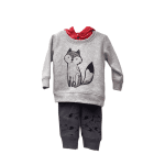 Conjunto de 3 Piezas Plomo Zorrito