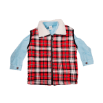 Conjunto Chaleco Cuadros con Pantalón - Imagen 2