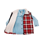 Conjunto Chaleco Cuadros con Pantalón - Imagen 3