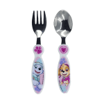 Set de Cubiertos Metálicos Paw Patrol Rosado - Imagen 2