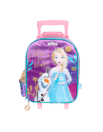Pack Escolar Premium Frozen Elsa y Olaf: Mochila con Ruedas, Lonchera y Cartuchera - Imagen 2