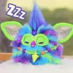 Peluche Furby Galaxy Aurora | Interactivo y Brilla en la Oscuridad - Imagen 11