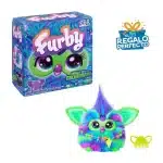 Peluche Furby Galaxy Aurora | Interactivo y Brilla en la Oscuridad - Imagen 3