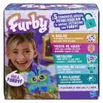 Peluche Furby Galaxy Aurora | Interactivo y Brilla en la Oscuridad - Imagen 4