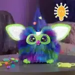 Peluche Furby Galaxy Aurora | Interactivo y Brilla en la Oscuridad - Imagen 5