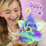 Peluche Furby Galaxy Aurora | Interactivo y Brilla en la Oscuridad - Imagen 6