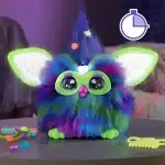 Peluche Furby Galaxy Aurora | Interactivo y Brilla en la Oscuridad - Imagen 10