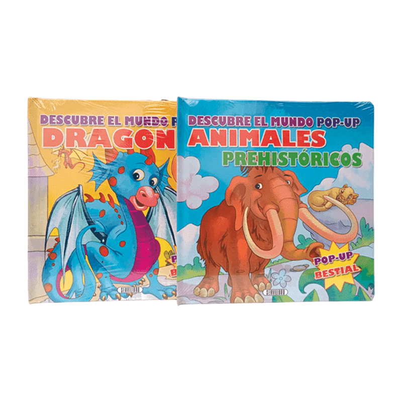 libro-historico.png Libro Infantil Pop Up Mundo Animales - Imagen 1