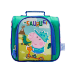 Pack Escolar Nido George Pig Premium: Mochila con Ruedas, Lonchera y Cartuchera - Imagen 5