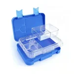 Lonchera Tritan 6 Divisiones Personalizada – Lila Antiderrame - Imagen 4