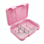 Lonchera Tritan 6 Divisiones Lunch Kids – Rosada Personalizada