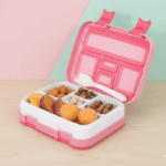 Lunch Box Bento 5 Divisiones Rosado para Niños | La Mirilla Kids