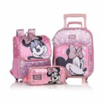 Maleta de Minnie Mouse para Niñas: Pack Premium con Ruedas