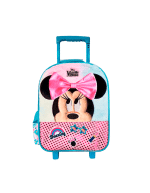 Pack Escolar Premium Minnie Mouse: Mochila con Ruedas, Lonchera y Cartuchera - Imagen 2