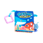 Libro Infantil de Tela Animales Marinos