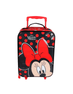Pack Escolar Premium Minnie Mouse Red Polka Dot: Mochila con Ruedas, Lonchera y Cartuchera - Imagen 2