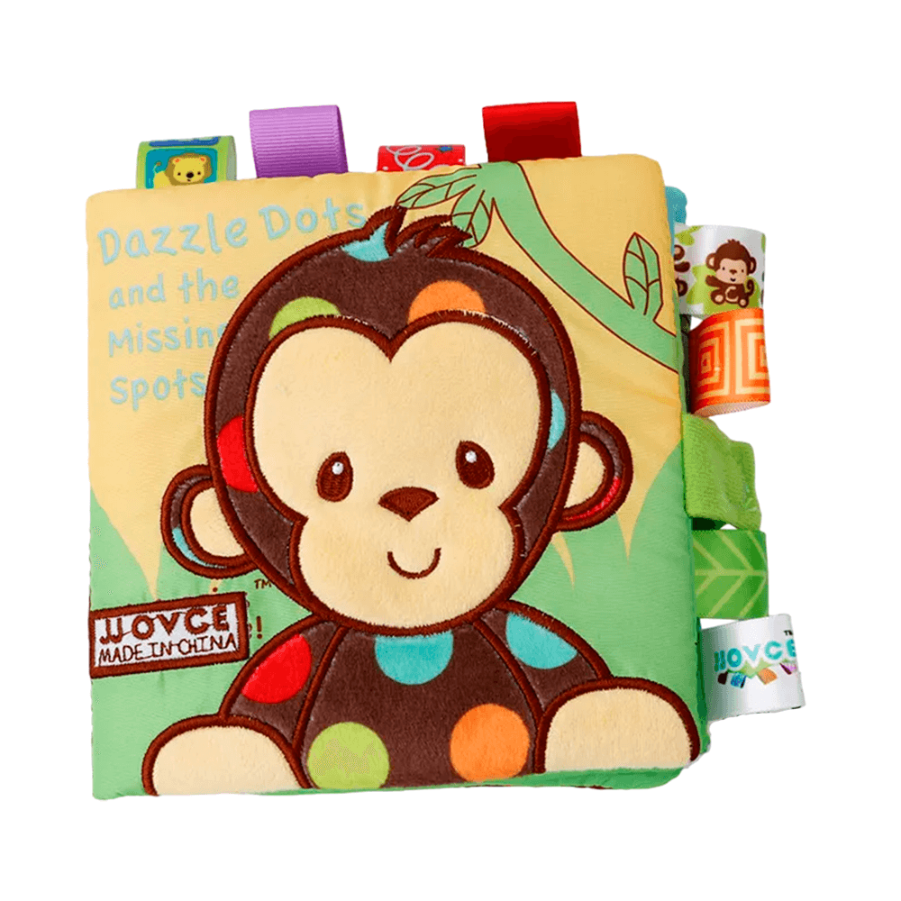 monolibro.png Libro Infantil de tela Monito - Imagen 1