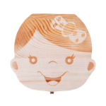 Caja para dientes modelo niña