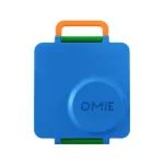 OmieBox Lonchera Térmica Bento para Niños - Azul / Verde - Imagen 3