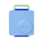 OmieBox - Lonchera Térmica Bento para Niños (Comida Fría y Caliente) - Celeste/Azul - Imagen 2
