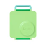 OmieBox Lonchera Térmica Bento para Niños - Limón / Verde - Imagen 2