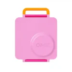 OmieBox Lonchera Térmica Bento para Niños - Rosado/Fucsia - Imagen 2