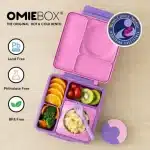 OmieBox Lonchera Térmica Bento para Niños - Rosado / Morado - Imagen 3