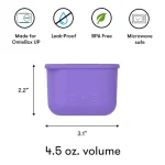 OmieBox UP Dip Containers Morado/Verde - Set de 2 unidades - Imagen 5