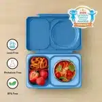 OmieBox UP Lonchera Térmica Bento para Niños - Azul - Imagen 2