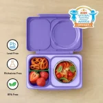 OmieBox UP Lonchera Térmica Bento para Niños - Morado - Imagen 2
