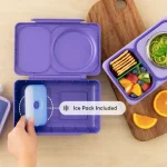 OmieBox UP Lonchera Térmica Bento para Niños - Morado - Imagen 5