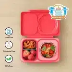 OmieBox UP Lonchera Térmica Bento para Niños - Rojo - Imagen 2