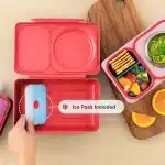 OmieBox UP Lonchera Térmica Bento para Niños - Rojo - Imagen 5