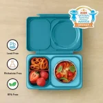 OmieBox UP Lonchera Térmica Bento para Niños - Verde Jade - Imagen 2